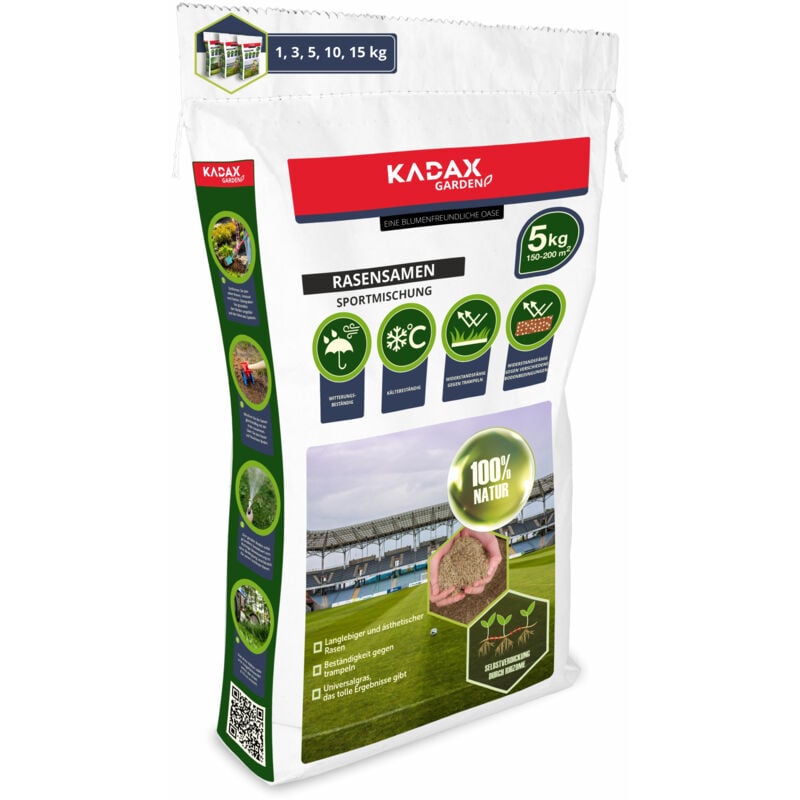 Kadax - Gazon Sportif Autocompactant 5 kg