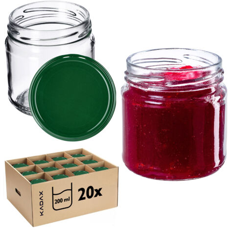 KADAX Glas Klara 200ml fi66 TO-210 Packung mit 20 Stück +