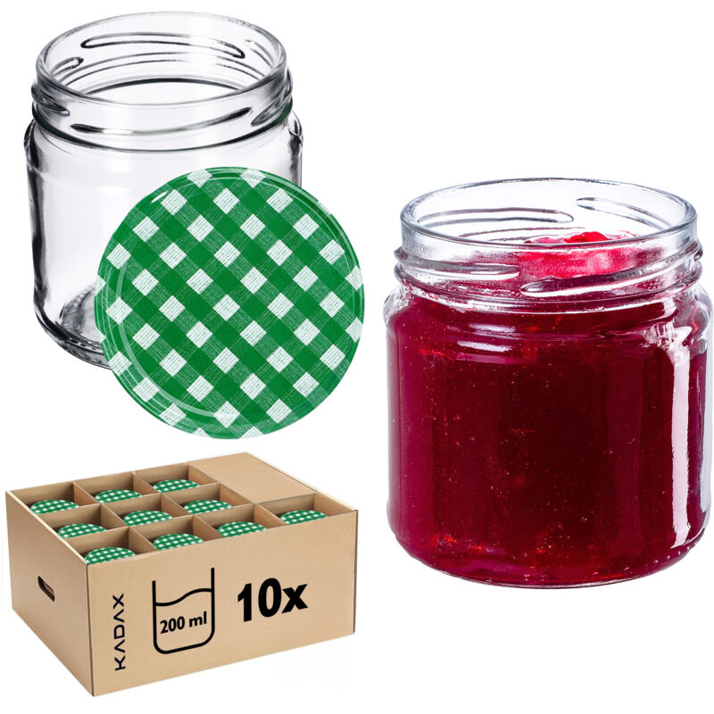 Kadax Glas Klara 200ml Fi66 To-210 Paket 10 Stück +