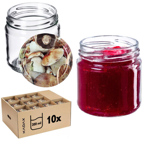 KADAX Glas Klara 200ml fi66 TO-210 Paket 10 Stück +