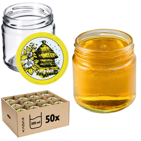 KADAX Glas Klara 200ml fi66 TO-210 Paket 50 Stück +