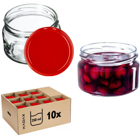 KADAX Glas Klara 250ml fi82 TO-250/1 Packung mit 10 Stück