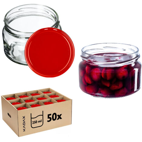 KADAX Glas Klara 250ml fi82 TO-250/1 Packung mit 50 Stück