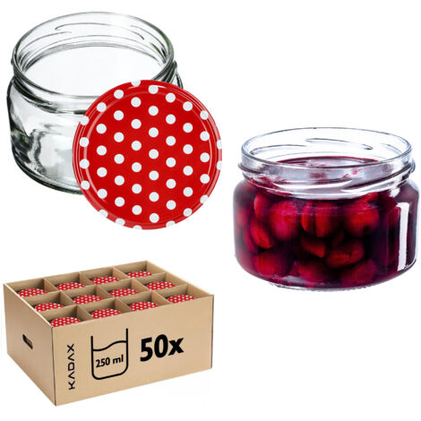 KADAX Glas Klara 250ml fi82 TO-250/1 Packung mit 50 Stück