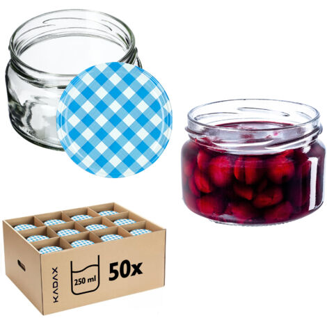 KADAX Glas Klara 250ml fi82 TO-250/1 Packung mit 50 Stück