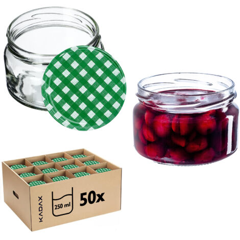KADAX Glas Klara 250ml fi82 TO-250/1 Packung mit 50 Stück