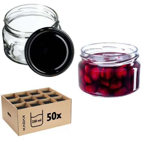 KADAX Glas Klara 250ml fi82 TO-250/1 Packung mit 50 Stück