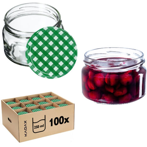 KADAX Glas Klara 250ml fi82 TO-250/1 Paket 100 Stück