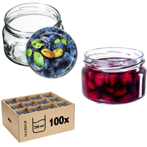 KADAX Glas Klara 250ml fi82 TO-250/1 Paket 100 Stück