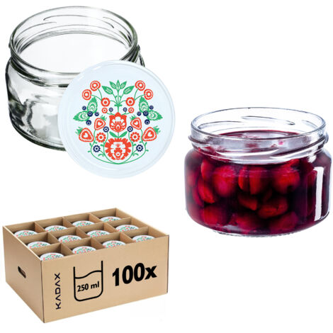 KADAX Glas Klara 250ml fi82 TO-250/1 Paket 100 Stück