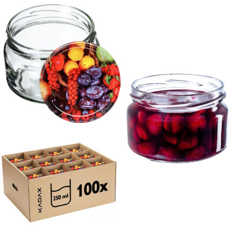 KADAX Glas Klara 250ml fi82 TO-250/1 Paket 100 Stück