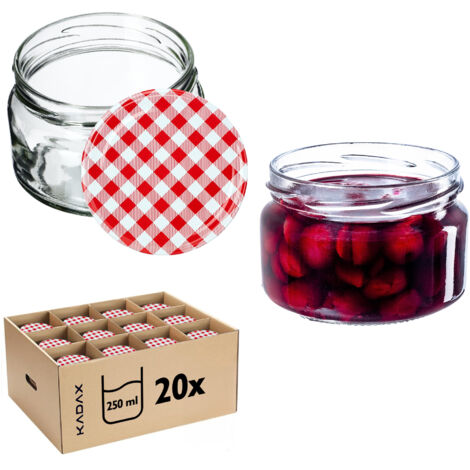 KADAX Glas Klara 250ml fi82 TO-250/1 Paket 20 Stück