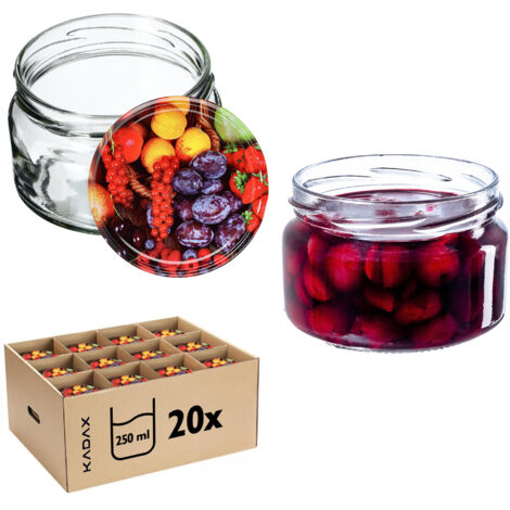 KADAX Glas Klara 250ml fi82 TO-250/1 Paket 20 Stück