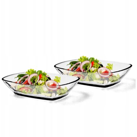 KADAX Glasschüssel, Salatschüssel, 230 ml, 2 Stück