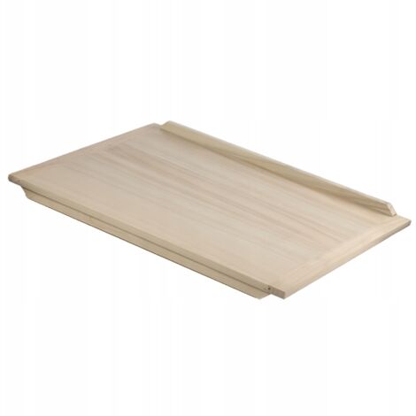 KADAX Grande Table en Bois 70x50cm Double Face