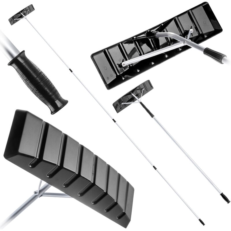 Kadax - Grattoir à neige pour toit Pelle de toit réglable 640 cm