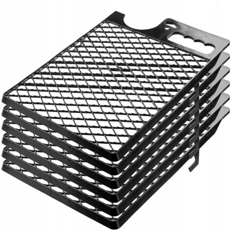KADAX Grille de peinture pour rouleau 39x28 cm Noir 6 pcs