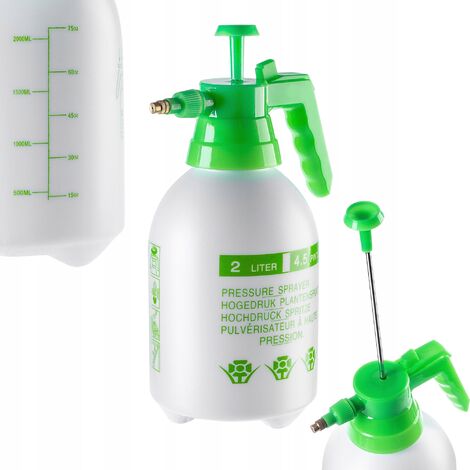KADAX Handsprüher, Pumpsprühflasche aus Kunststoff, Grün, 2L
