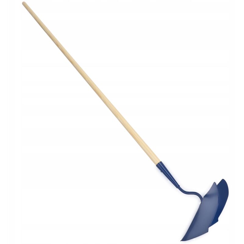 Kadax - Häufler Mandrin à main en métal avec manche de 168 cm de long pour jardinage, amas de terre, pommes de terre, légumes (largeur : 28,5 cm)