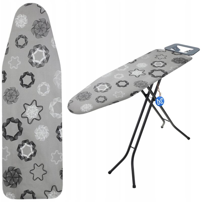 Housse de table à repasser avec élastique - Housse de table à repasser pratique - Pour fer à repasser à vapeur - Housse de rechange (étoiles m)