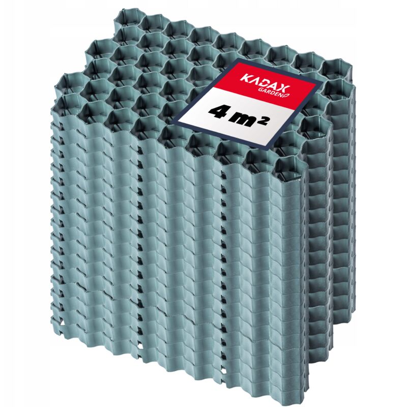 Kadax - Jardin Pelouse Grille Parking 60x40x4cm 16pcs