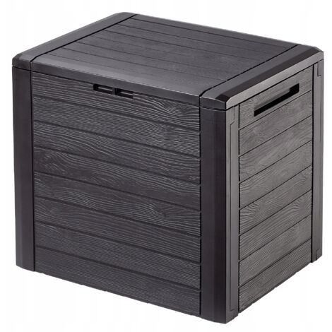 KADAX Jardinera para balcón 140L marrón