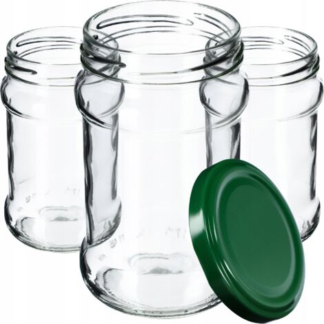 KADAX kleine Einmachgläser 315 ml, fi66, Gläser für Honig, Marmeladengläser mit Deckel, Luftdichte G