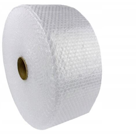 KADAX Luftpolsterfolie, Noppenfolie zum verpacken, Knallfolie, 100 m x 30 cm