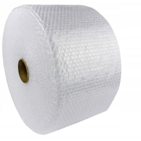 KADAX Luftpolsterfolie, Noppenfolie zum verpacken, Knallfolie, 100 m x 40 cm