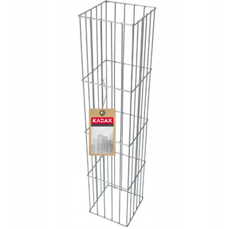KADAX Macetero para pérgola de jardín sobre poste 120 cm
