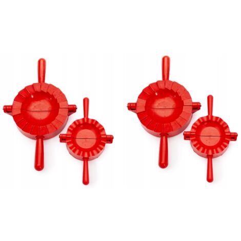 KADAX Molde para Raviolis con Máquina Cortadora de Raviolis 4 Piezas