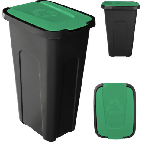 KADAX Mülleimer Sorta 30L schwarz-grün 96