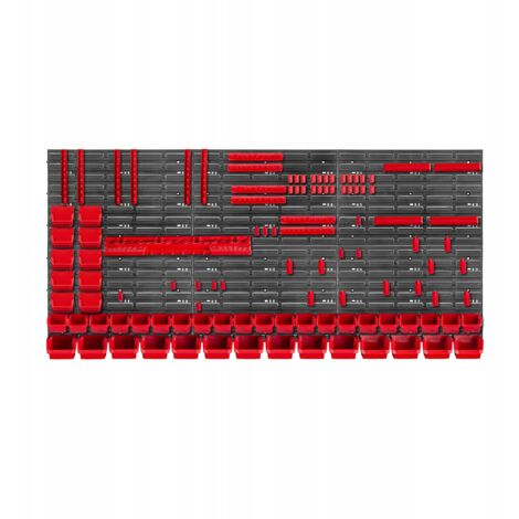 KADAX Panel de pared para herramientas 174x78cm 110 piezas
