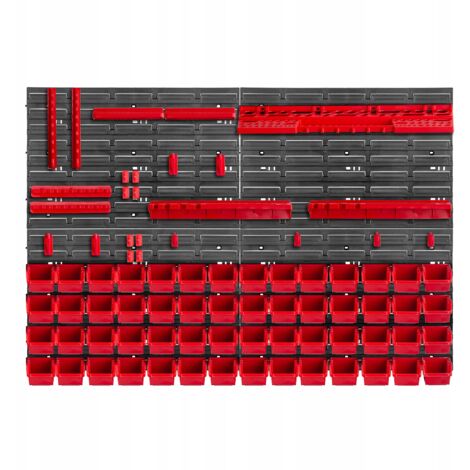 KADAX Panel de pared para taller 116x78cm 81uds