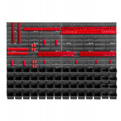 KADAX Panel de pared para taller 116x78cm 81uds