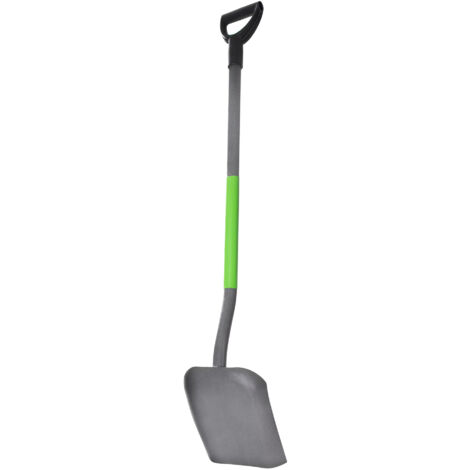 KADAX Pelle à sable 123 cm Pelle à sable Manche en métal carbone avec poignée
