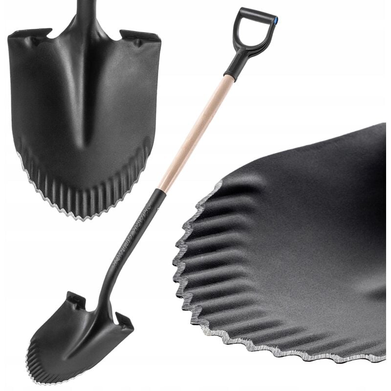 Kadax - Pelle Bêche Sharp 130cm Métal Jardin Solide Ergonomique