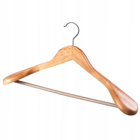 KADAX Percha de madera Ropa sólida 1 pieza