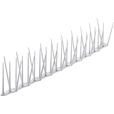 KADAX Pinchos Antipájaros Acero Inoxidable Alto 48,5 cm Seguro