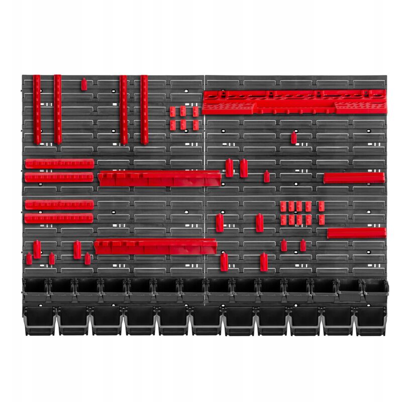 KADAX Planche à Outils Mur 116x78cm 70 pcs