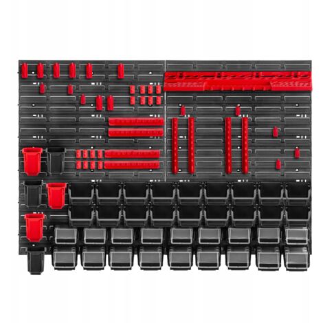 KADAX Planche à Outils Mur 116x78cm 83 pcs