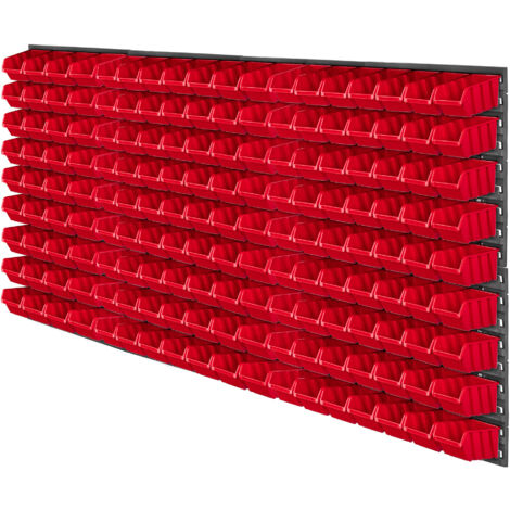 KADAX Planche à Outils Murale 156x78cm 162pcs Boîtes de Garage Atelier