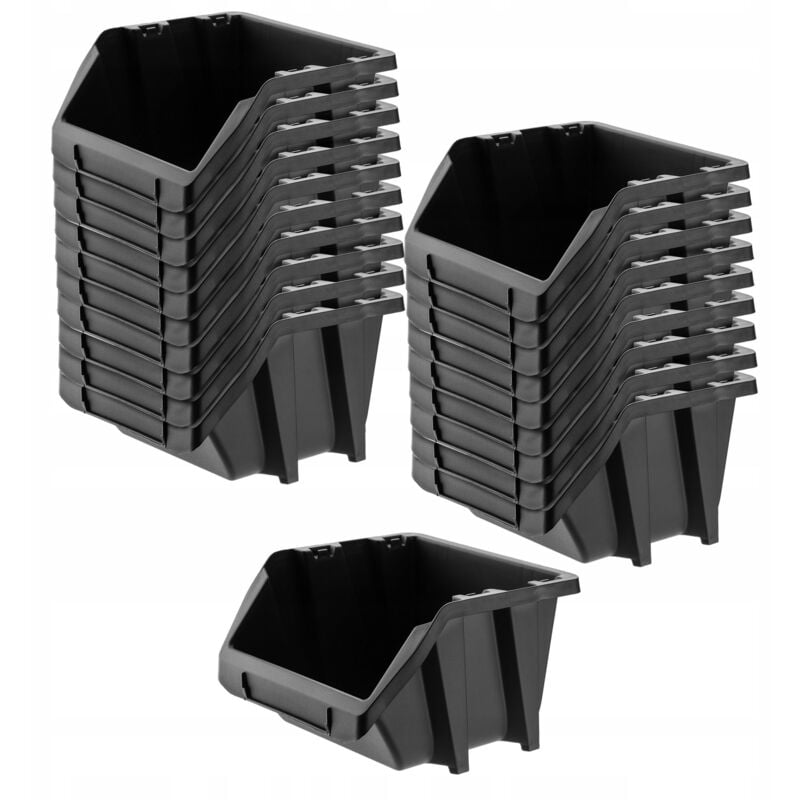 Kadax - Plateau Conteneur Atelier Rangement 187x158mm 20x