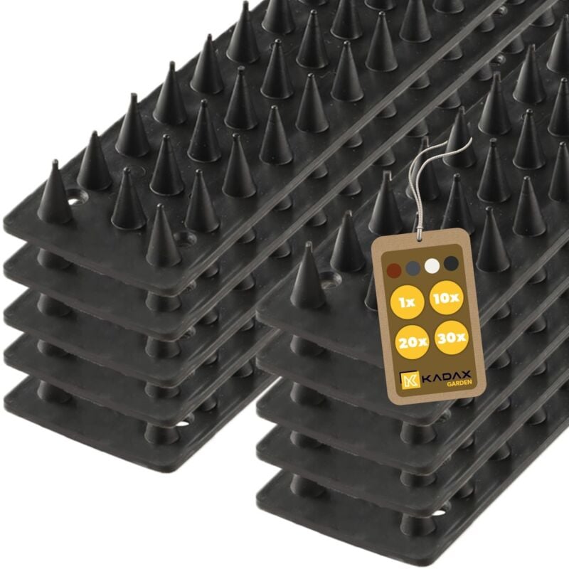 Kadax - Pointes pour oiseaux, pigeons, solides, densité, 10 pcs 5 m.