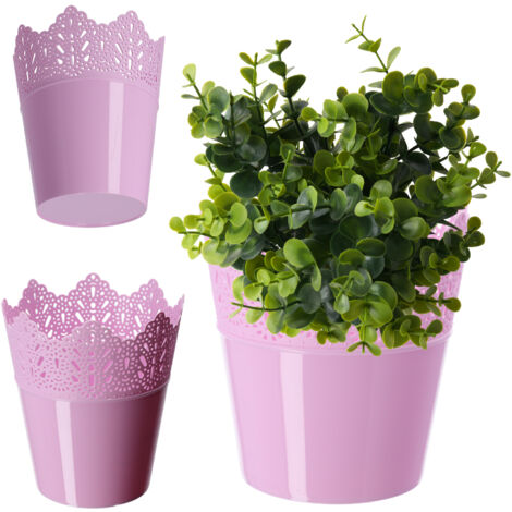 KADAX Pot de Fleur Cache-Pot de Fleur 14,5 cm Couleurs