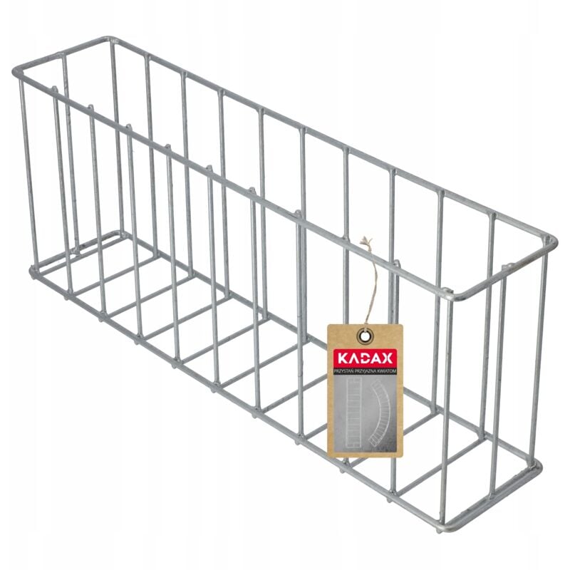 Kadax - Pot de Fleur en Gabion Bordure de Pelouse de Jardin 51 cm