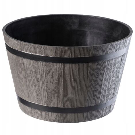KADAX Pot de Fleur Pot de Fleur 23 cm Couvercle avec Insert Support de Fleur en Plastique