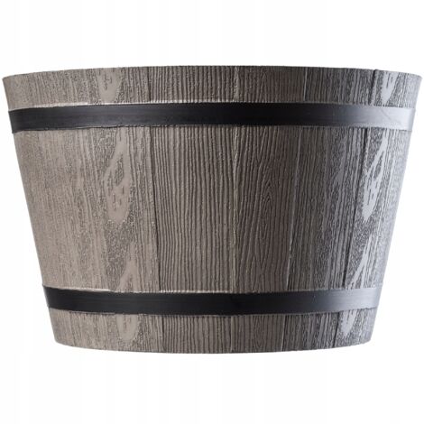 KADAX Pot de Fleur Pot de Fleur 30 cm Couvercle avec Insert Support de Fleur en Plastique