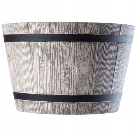 KADAX Pot de Fleur Pot de Fleur 40 cm Couvercle avec Insert Support de Fleur en Plastique
