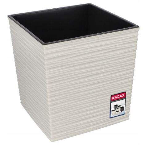 KADAX Pot de Fleurs Cache-Pot avec Insert Couleurs 19 cm